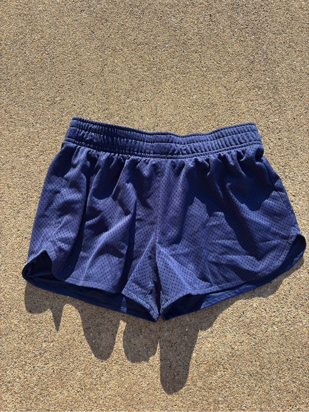 bcg Kids Navy Blue Mesh Athletic Shorts